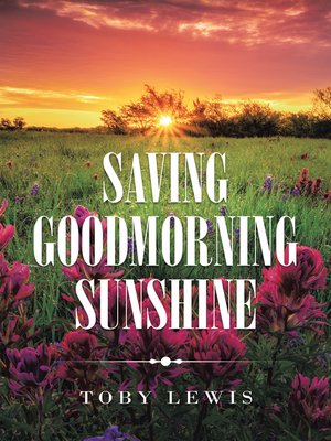 cover image of Saving Goodmorning Sunshine
